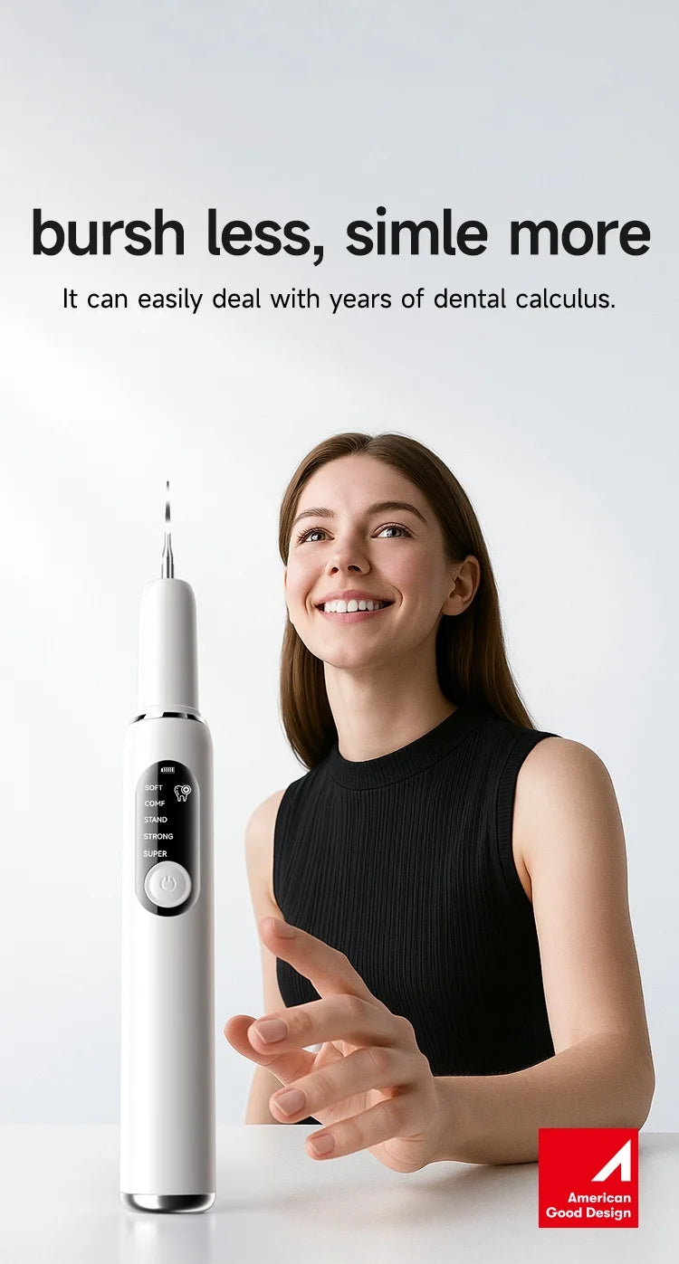 T6 Ultrasonic Dental Scaler | USB-C Oral Care Device / Escariador dental ultrasónico T6