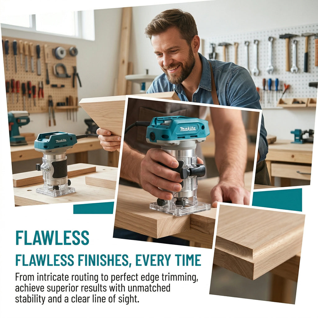 Makita DRT50 | 18V Brushless Wood Trimmer | EU