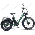 Triciclo Eléctrico 750W | 3 Ruedas | 48V 15Ah Extraíble | 2 Asientos | Todo Terreno | Adultos y Mayores | E-Tricycle