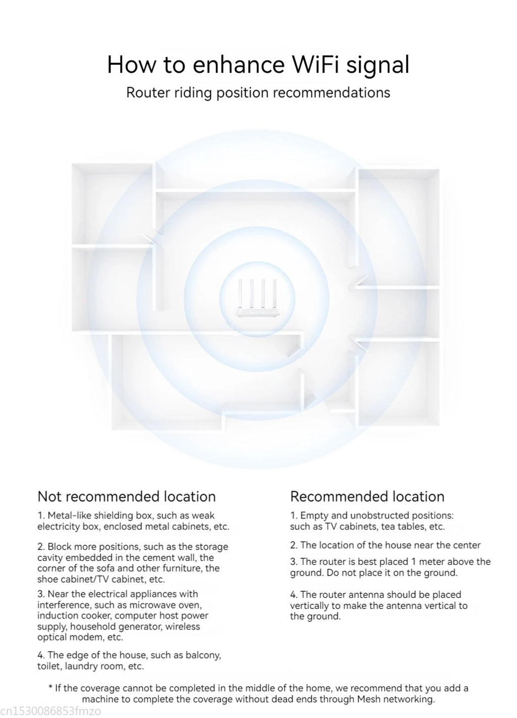 Xiaomi Router AX3000T WiFi 6 Mesh | 3000Mbps | NFC | 256MB | 128 Dispositivos | Gaming | Control Parental | MiWiFi