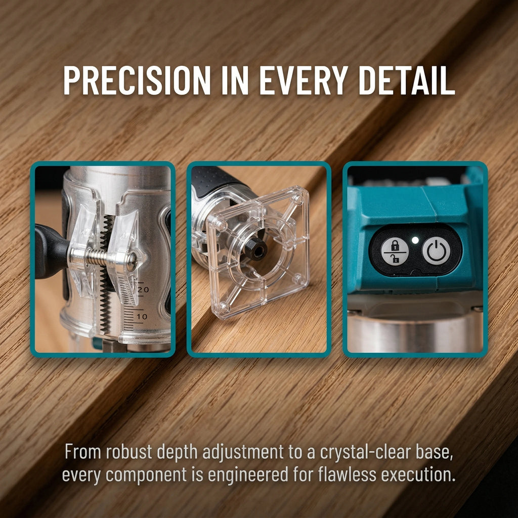 Makita DRT50 | 18V Brushless Wood Trimmer | EU