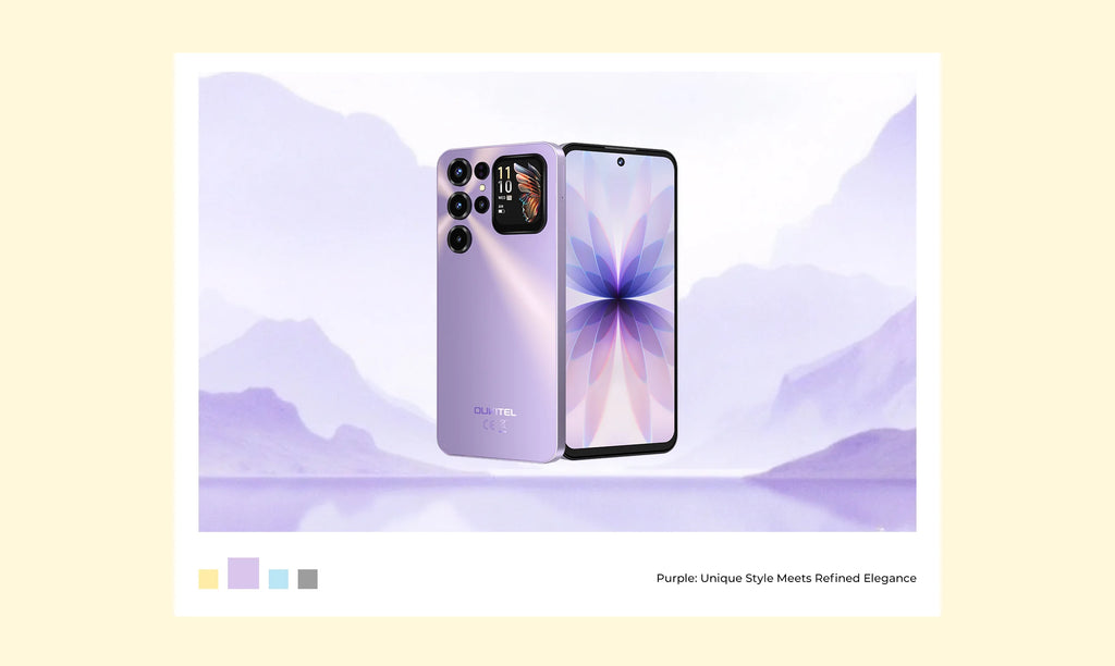 OUKITEL C68 Plus | Smartphone 4G 6000mAh 64MP 7.2" Dual Display | NFC Android 15