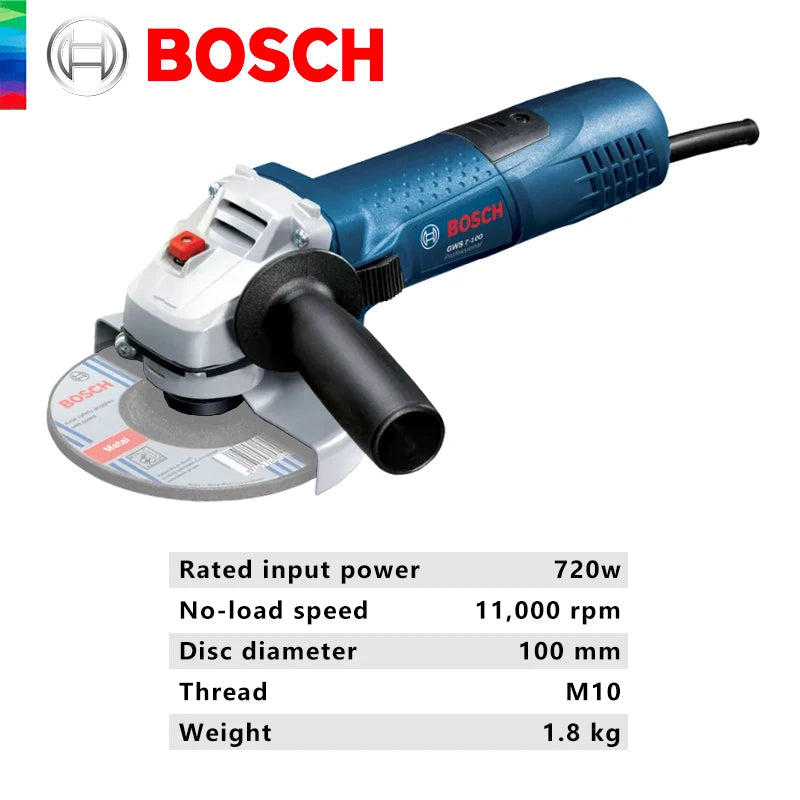 Bosch GWS 7-100 | 100mm Angle Grinder | 220V