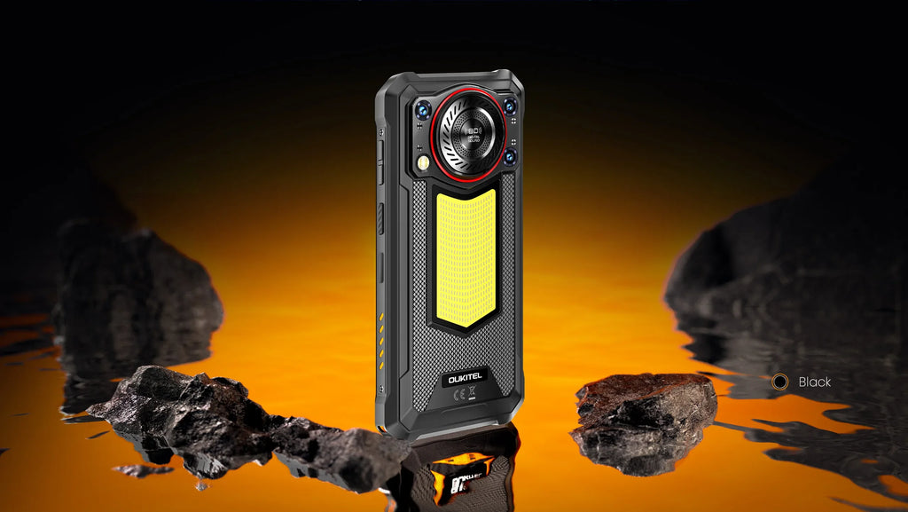 OUKITEL WP53 Pro | Rugged Phone 4G 11000mAh 50MP 128dB Android 15 | NFC IP68