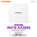 Comfast CF-E391AX Access Point WiFi 6 Techo | AX3000 | 2.5G Port | POE | Mesh | Dual Band | Empresas y Hogar
