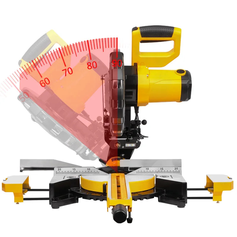 KOMIYA 10-Inch Sliding Miter Saw | Laser Guide | 2400W