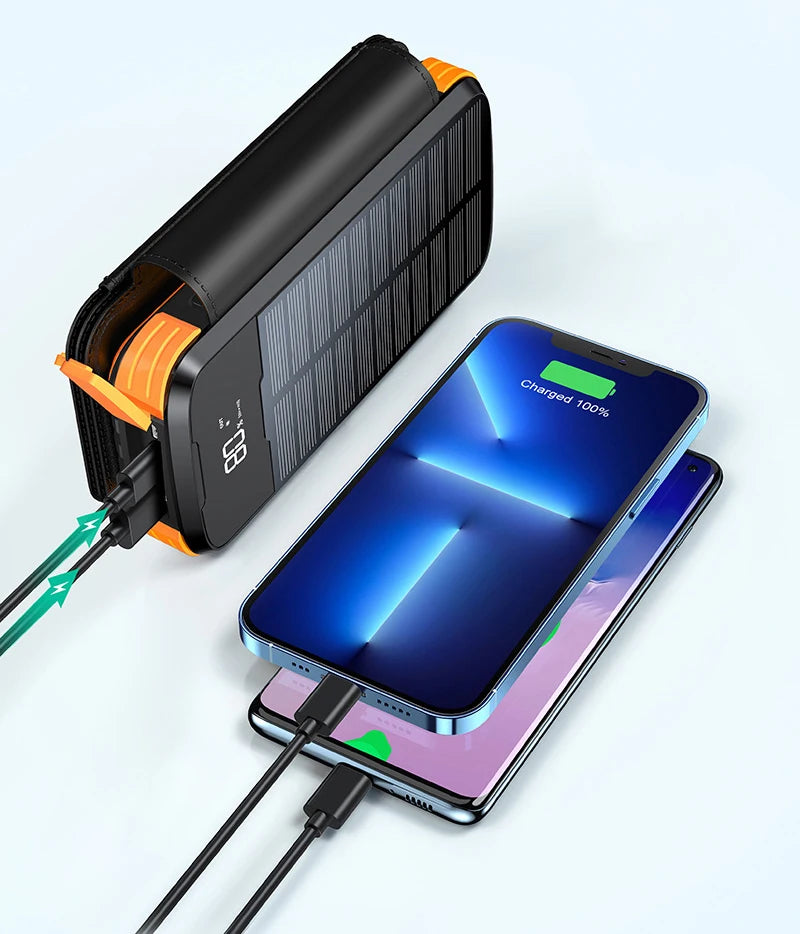 43800mAh Folding Solar Power Bank | 20W PD