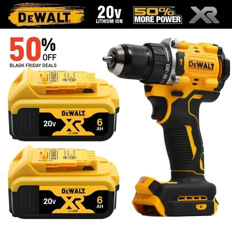 DEWALT-Compatible DCD805 20V Drill Kits | Battery & Charger Options