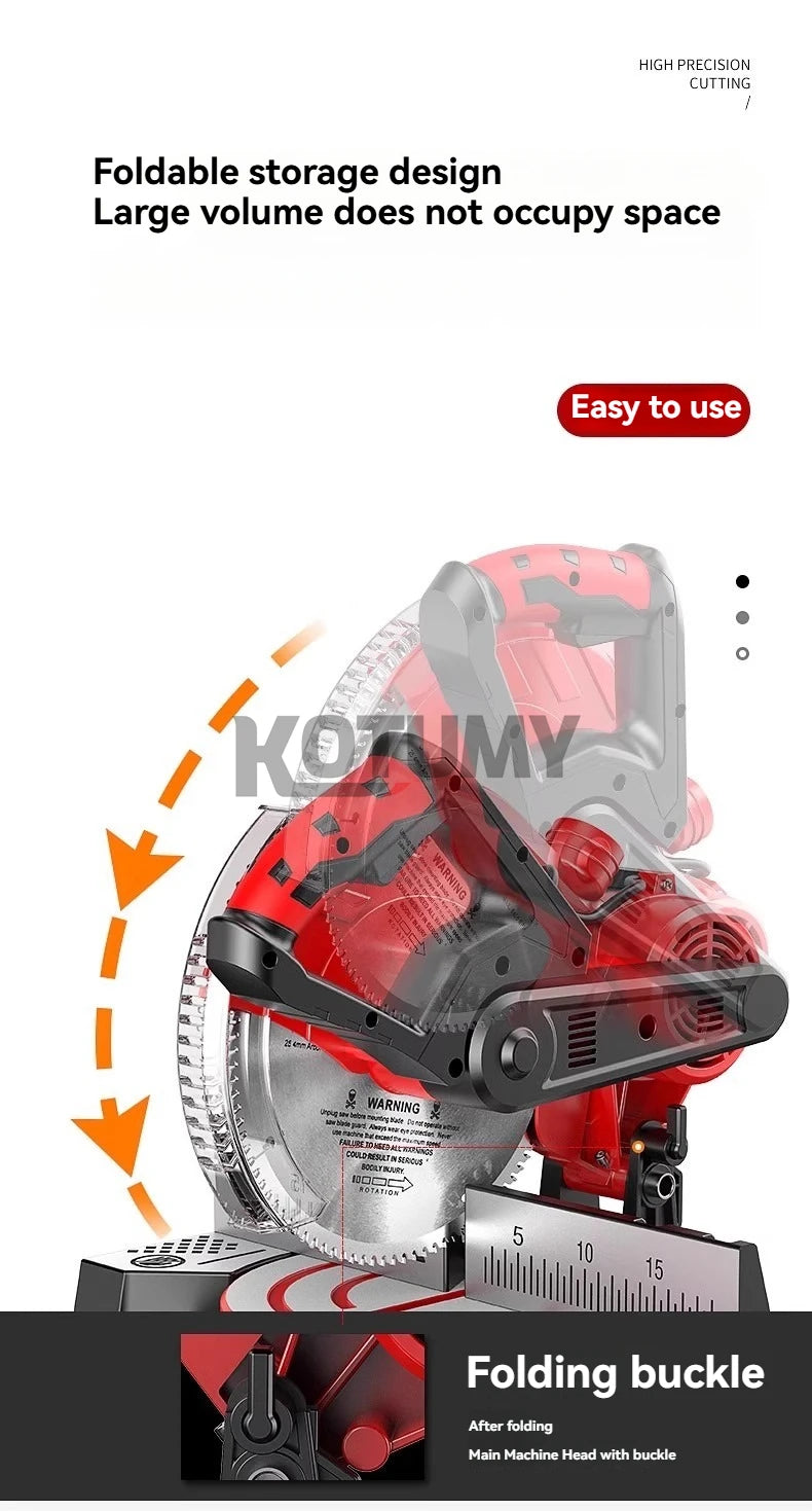 KOTUMY Multifunction Miter Saw | 1500–2200W | 45°