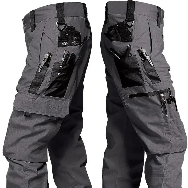 Men's Cargo Work Pants | Multi-Pocket Outdoor Style | Pantalón Cargo Hombre