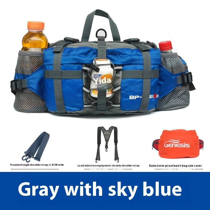 Outdoor Waist Pack | 5L Polyester Design | Hiking & Cycling
