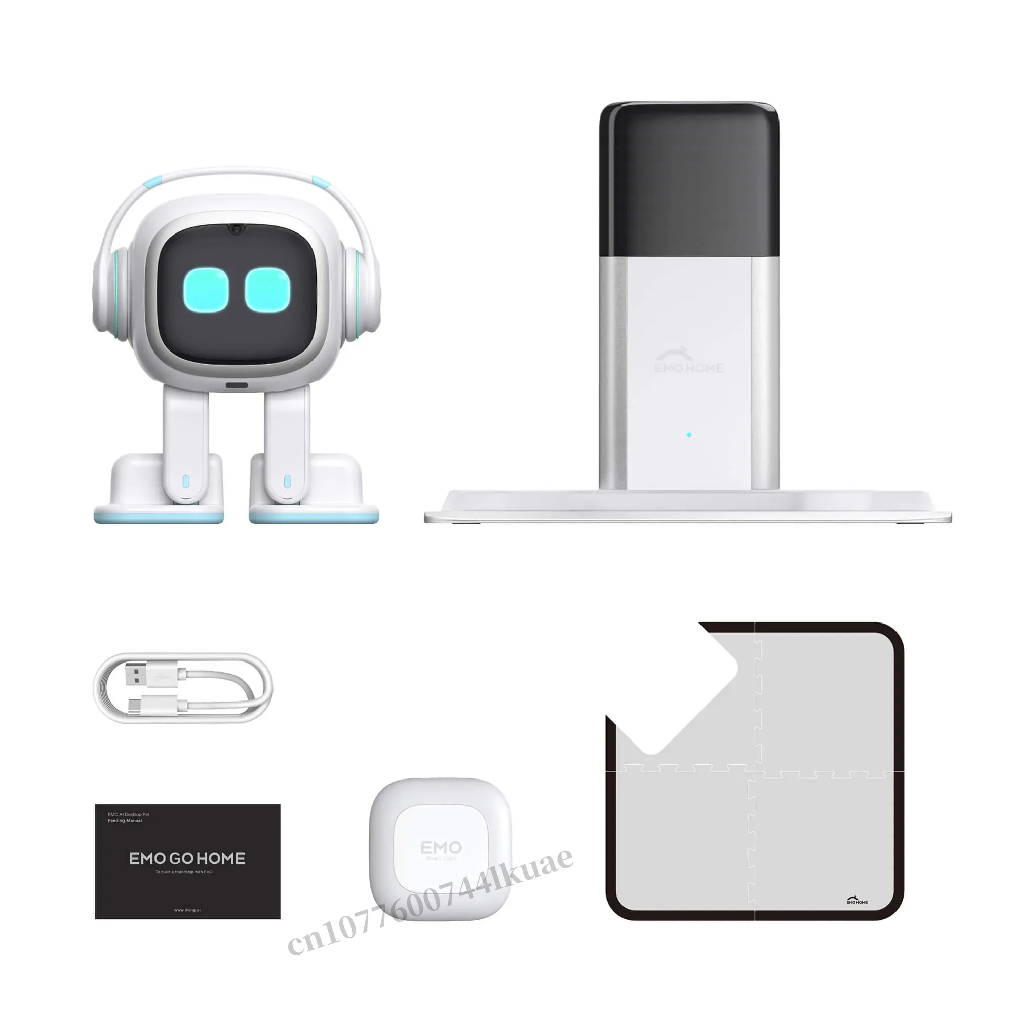 EMO Robot — AI Emotional Companion with Voice, Touch & Self-Learning | Premium Desktop Robot