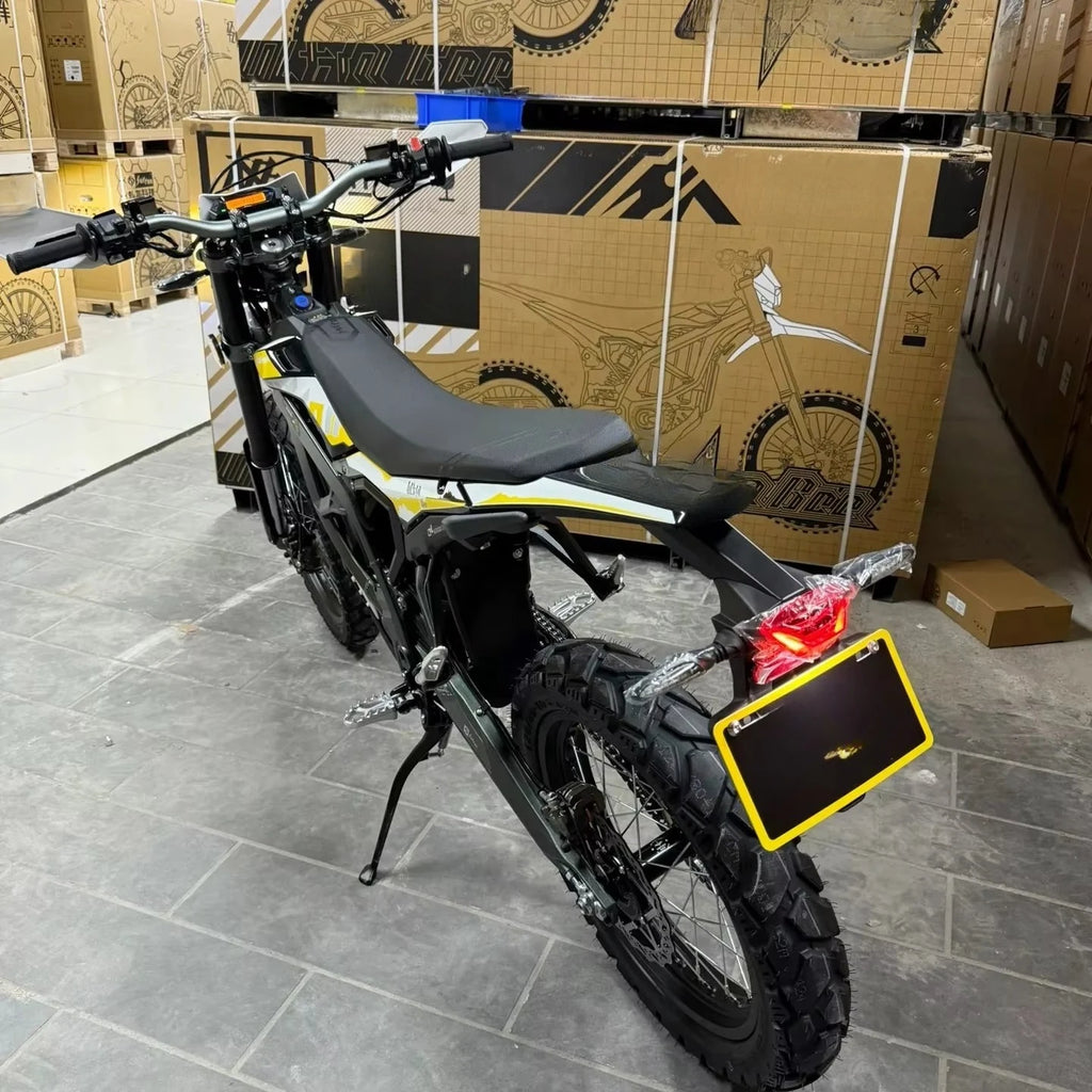 QQW Ultra Bee Moto Eléctrica | 12500W | 74V 55Ah | 440N·m | +90km/h | 3 Modos | Marco Aluminio | E-Motocross