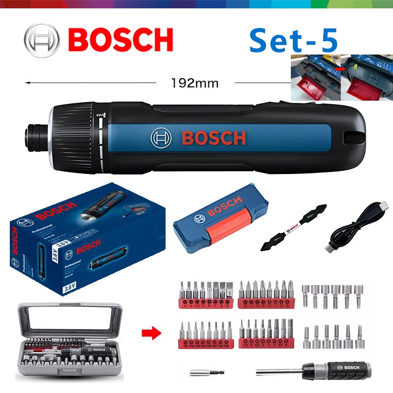 Bosch GO 3 | Cordless Electric Screwdriver | Battery Included