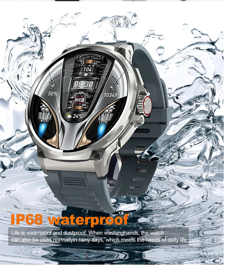 Smartwatch Jooeniok GPS 2026 | Pantalla AMOLED 1.85" | Batería 710mAh | Bluetooth 5.0 | IP68 | Android & iOS | Jooeniok GPS Smart Watch 2026 | 1.85" AMOLED | 710mAh Battery | Bluetooth Call | IP68