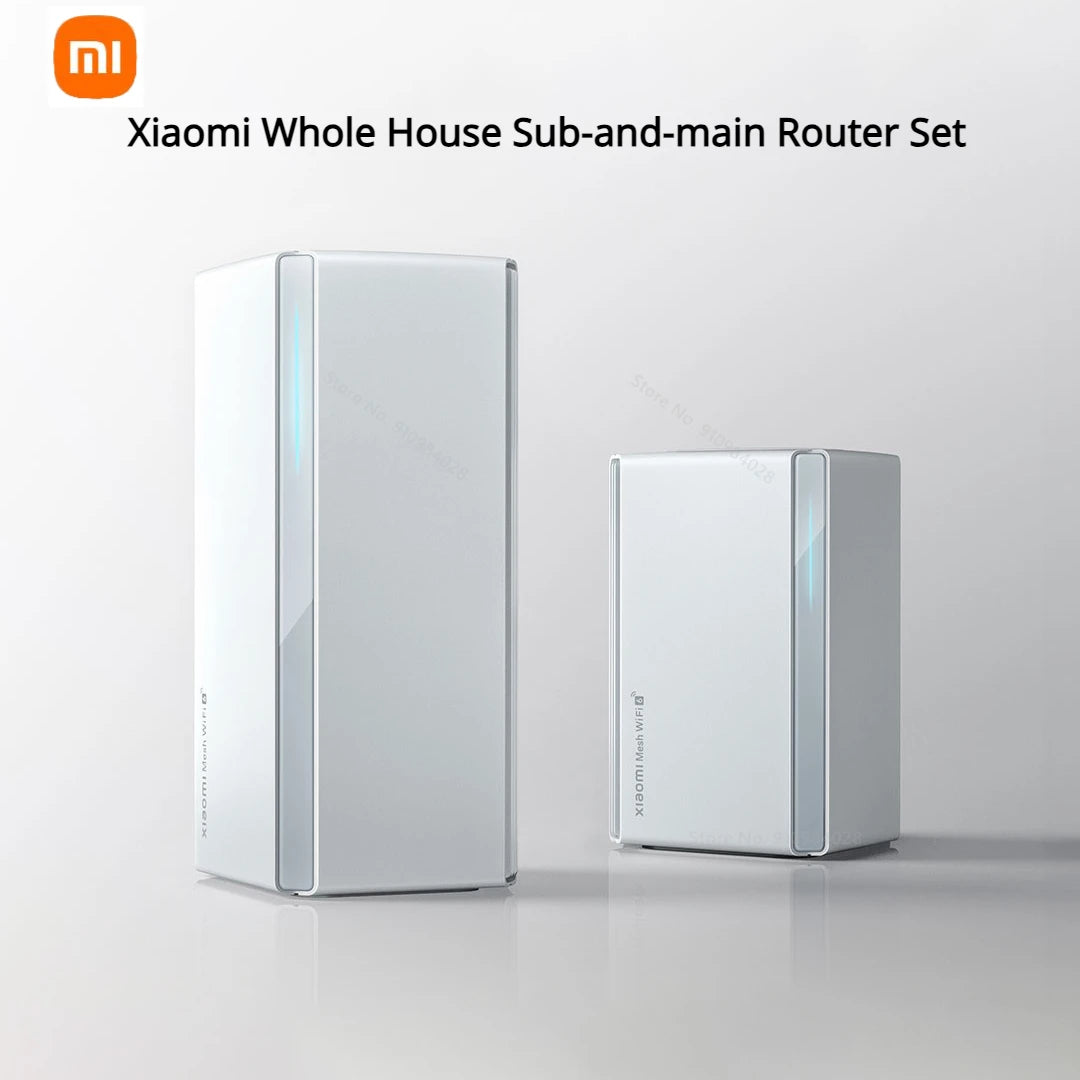 Xiaomi Mesh System AX3000 NE | Kit 1+1 Router Principal + Sub-Router | WiFi 6 | Bluetooth Mesh | IPTV