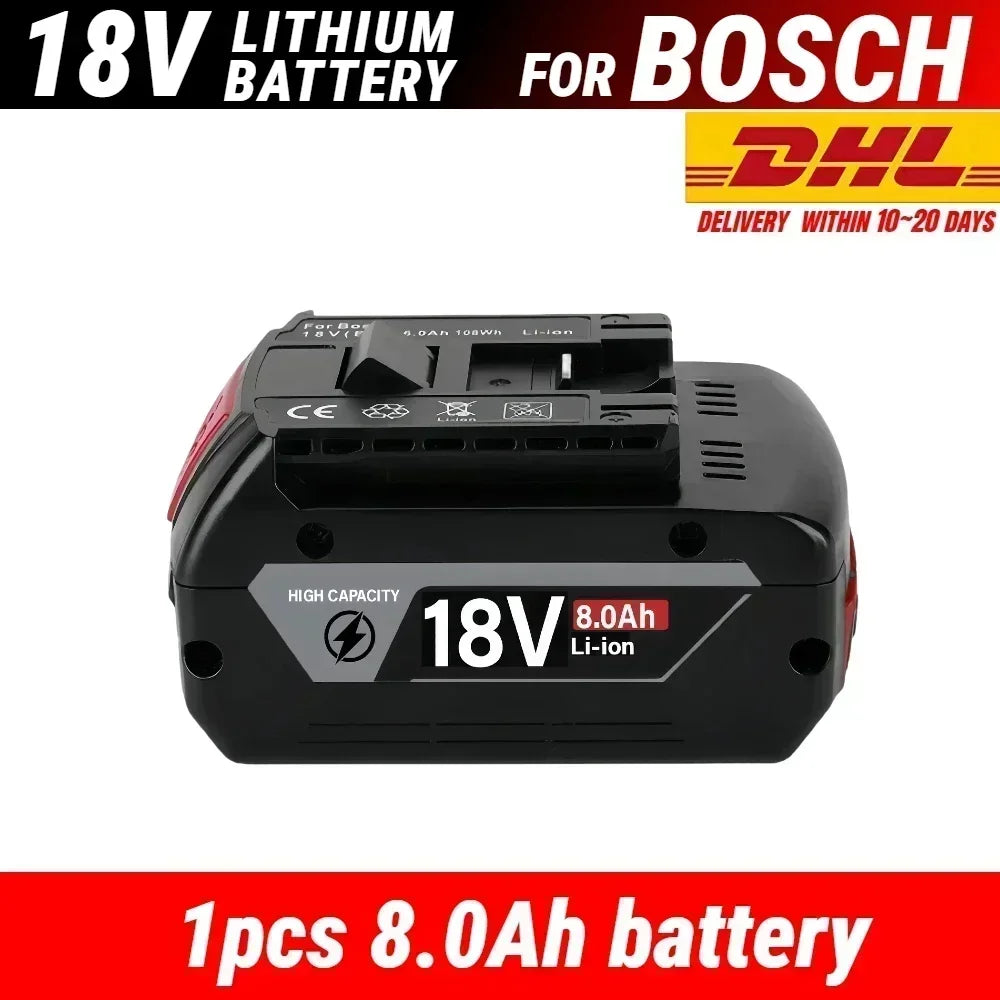 Bosch-Compatible 18V Batteries | BAT609/BAT618 | Chargers & Kits