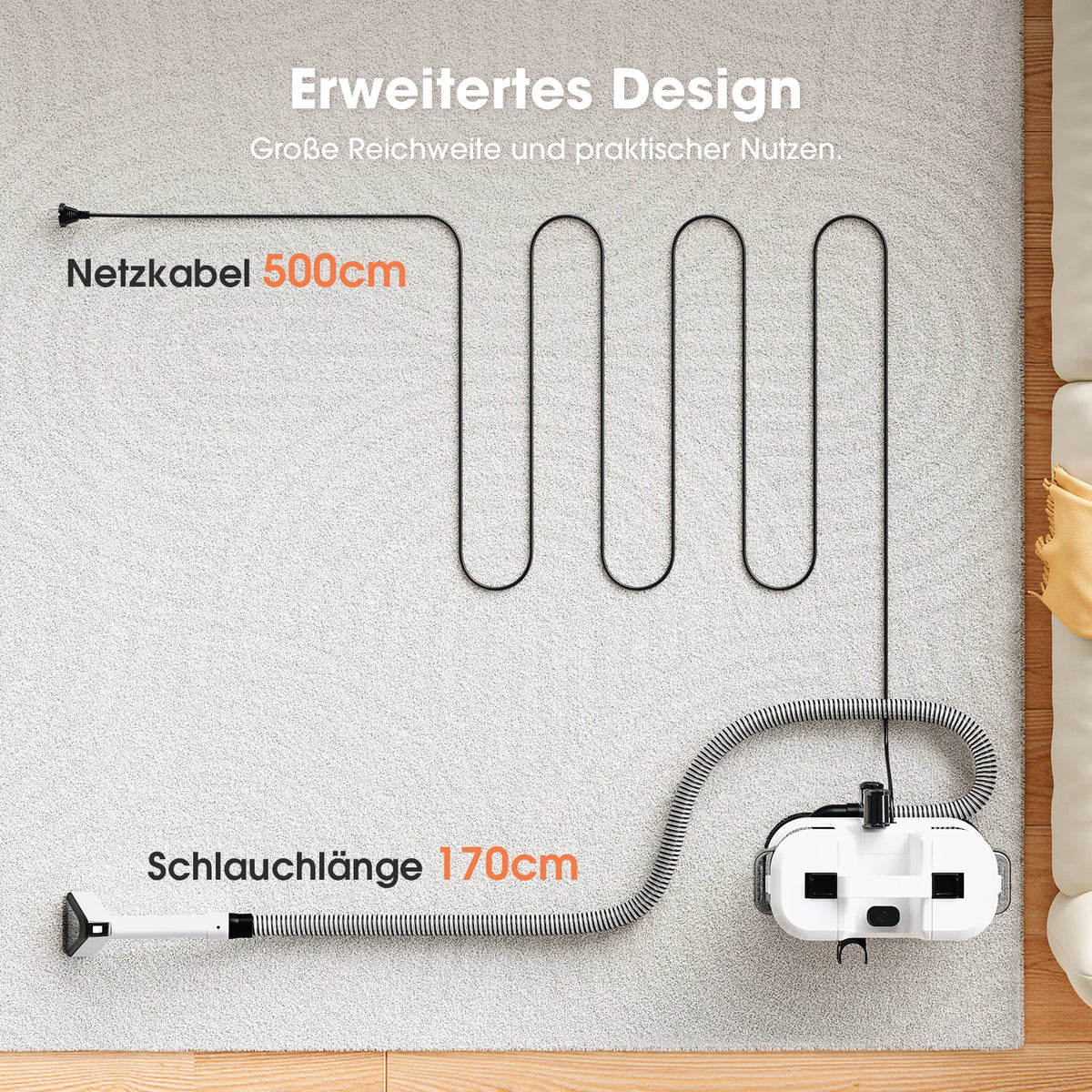 Portable Upholstery Cleaner | Carpet & Sofa Spot Cleaning | Limpiador de Tapicería