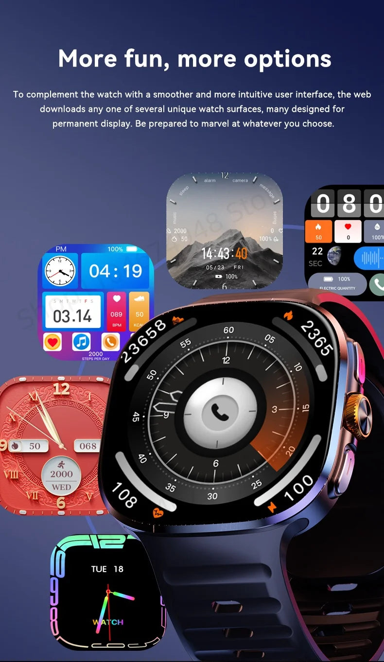 Smartwatch GOLDENSPIKE M99 | AMOLED 2.4" 720×720 | Cámara Giratoria 8MP | 4G | GPS | NFC | WiFi | 2100mAh | Android | GOLDENSPIKE M99 Smart Watch | 2.4" AMOLED | Rotating 8MP Camera | 4G | GPS | NFC | 2100mAh