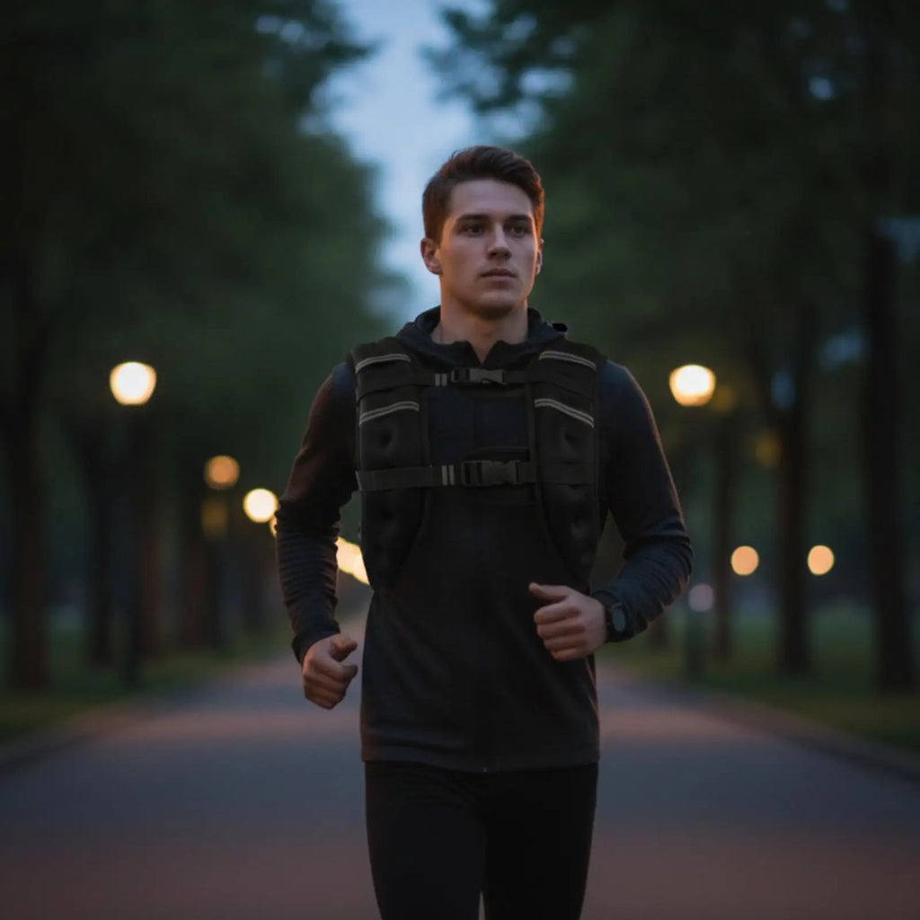 Weighted Training Vest | Adjustable 4–30 lb | Running & Fitness / Chaleco con Peso