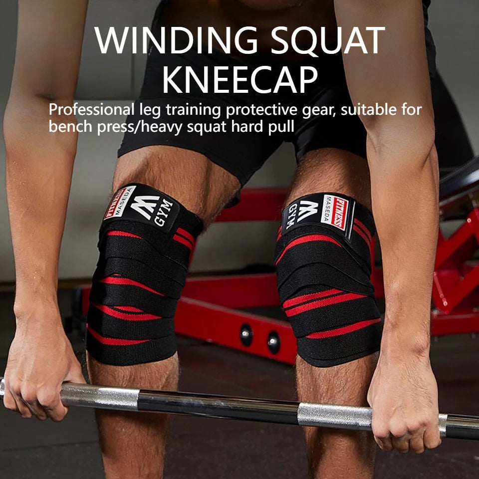 Dayselect Knee Wrap | Adjustable 200 × 8 cm Strap | 1 Piece