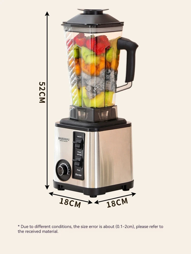 6-in-1 3L Blender and Food Processor | Licuadora y Procesador 6 en 1