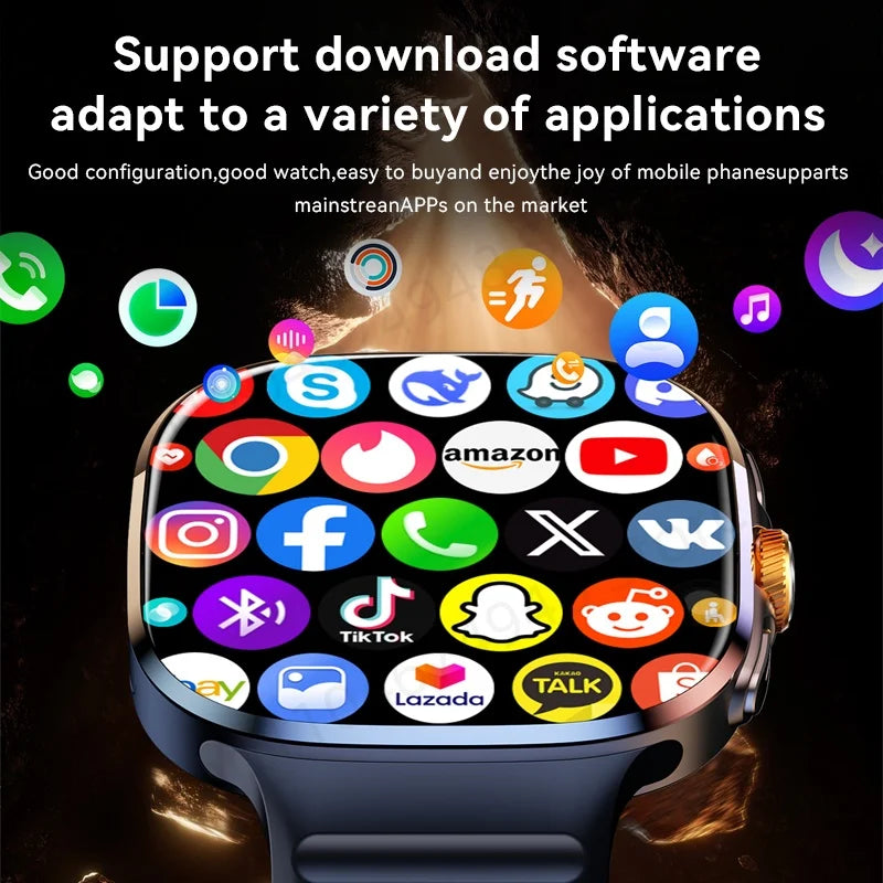Smartwatch GOLDENSPIKE M99 | AMOLED 2.4" 720×720 | Cámara Giratoria 8MP | 4G | GPS | NFC | WiFi | 2100mAh | Android | GOLDENSPIKE M99 Smart Watch | 2.4" AMOLED | Rotating 8MP Camera | 4G | GPS | NFC | 2100mAh