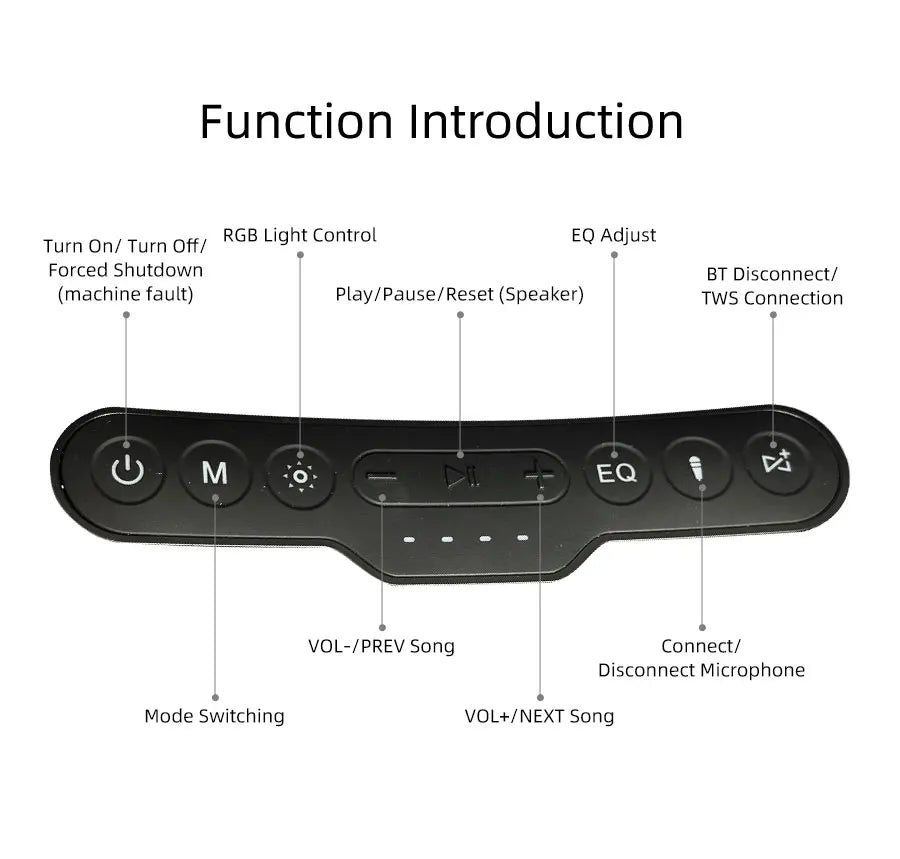 SODLK S1615 Pro | Bocina Bluetooth 500W para Fiestas | Karaoke, RGB, TWS, Control Remoto