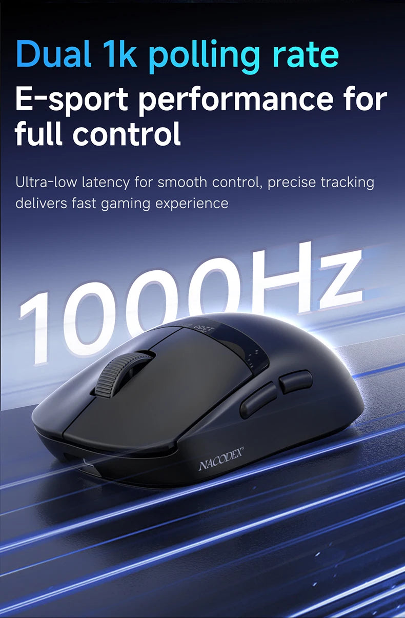 Ajazz AJ139 V2 MC Wireless Gaming Mouse | 12000 DPI