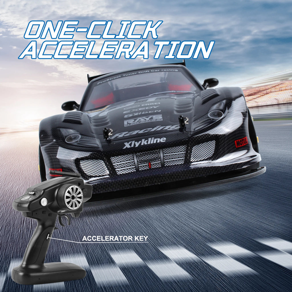RC Drift Racing Car 1:10 — 70km/h High Speed 4WD | GTR, BMW, Koenigsegg & More