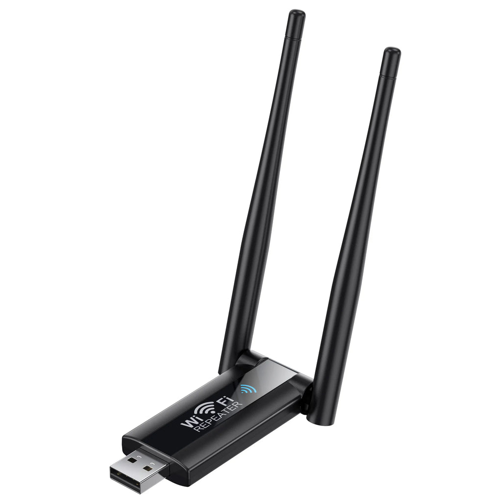 Amplificador WiFi USB 300Mbps | Repetidor & Extensor de Señal 2.4GHz | Plug & Play | Hogar y Oficina
