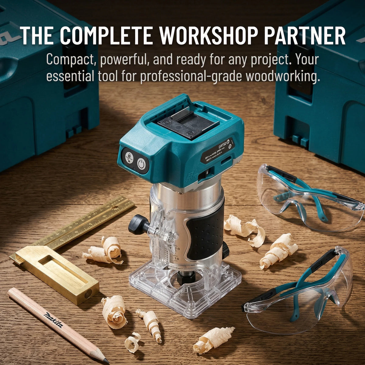 Makita DRT50 | 18V Brushless Wood Trimmer | EU