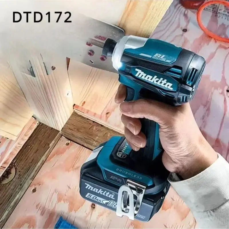 Makita DTD172 | 18V Brushless Impact Driver | 180 N·m T-Mode