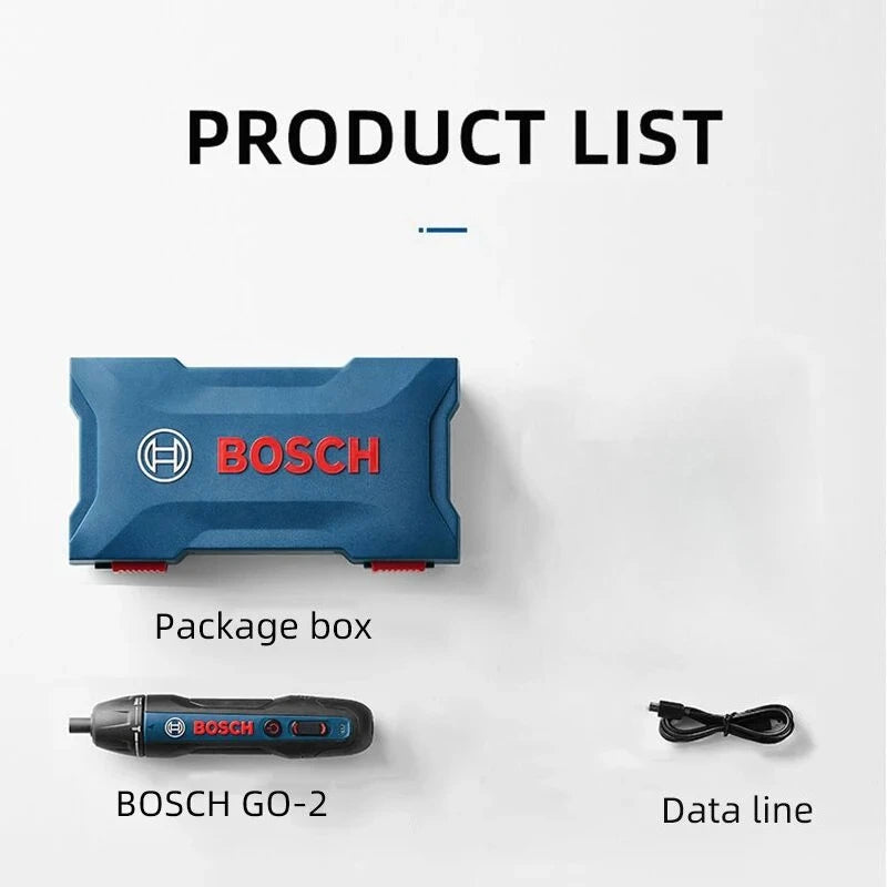 Bosch GO 2 | 3.6V Cordless Screwdriver | USB Charging