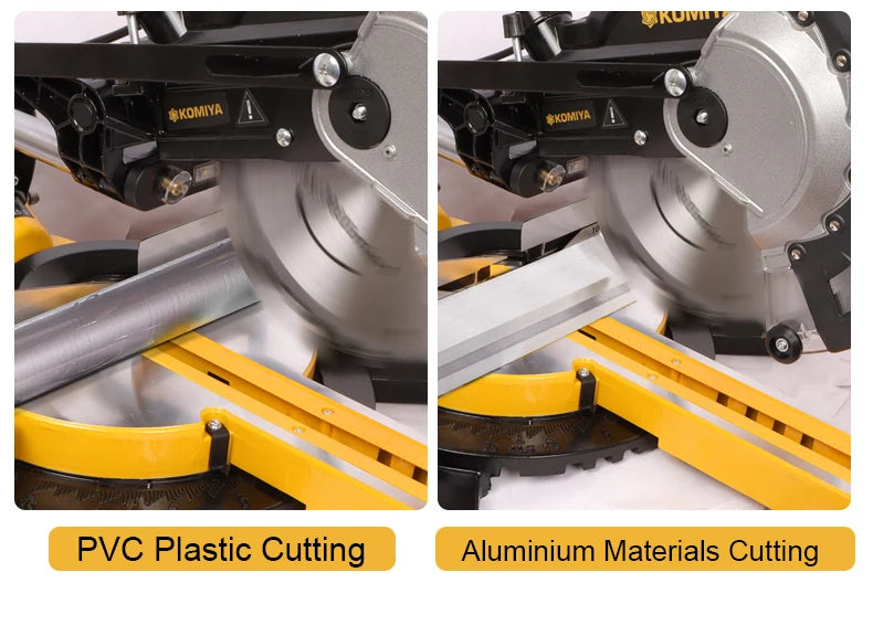 KOMIYA 10-Inch Sliding Miter Saw | Laser Guide | 2400W