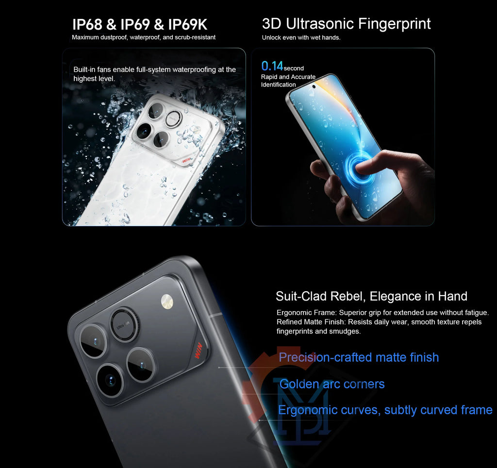 HONOR WIN | Gaming Smartphone 5G 10000mAh 100W 185Hz | Snapdragon 8 Elite Gen 5 IP68