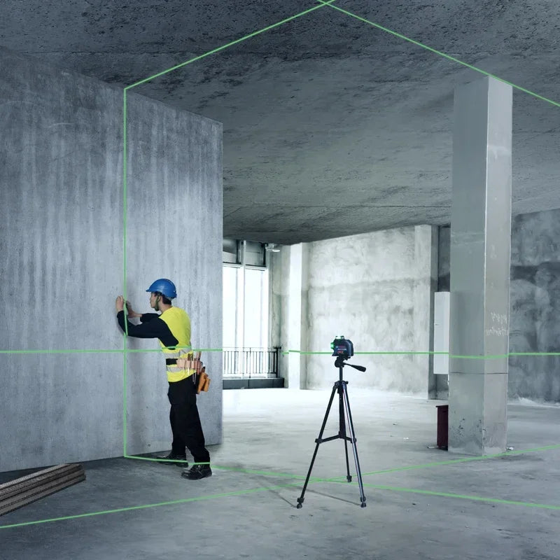 Bosch GLL3-60XG | Green 3D 12-Line Laser Level | Self-Leveling