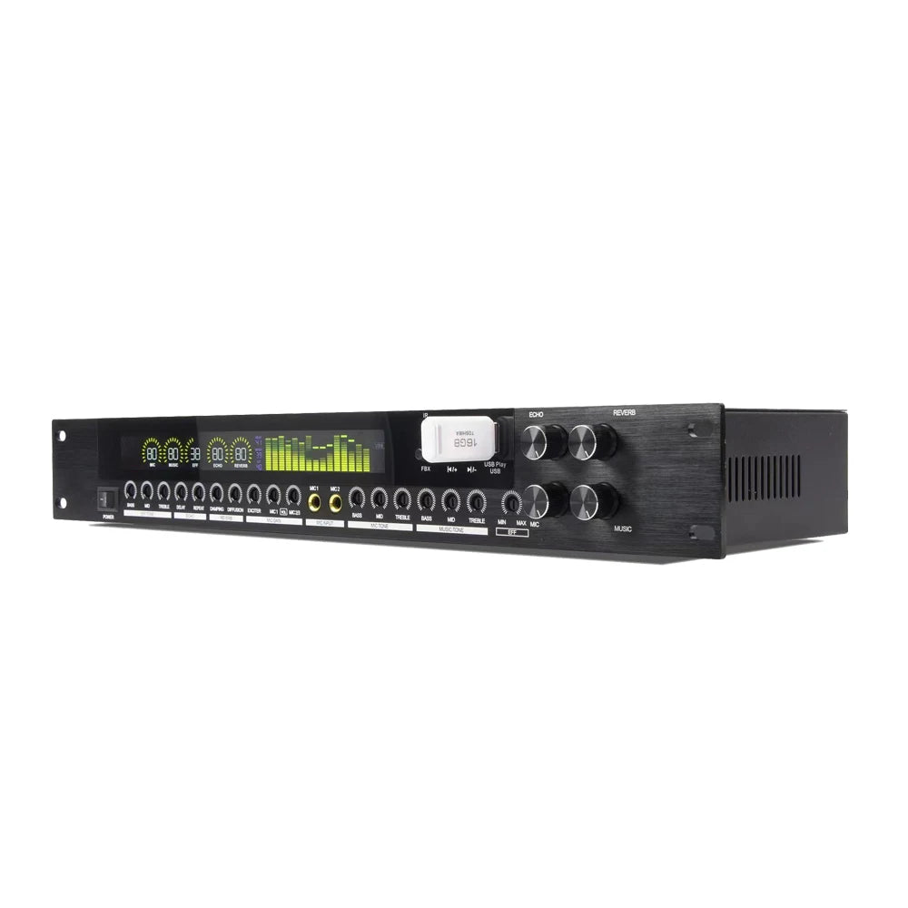 PaulKitson LD300 DSP Karaoke Effects Processor | 15W | Reverb | Bluetooth | Speaker Management