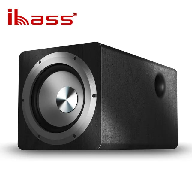 Subwoofer Activo 6.5" | 100W | 2.1 Canales | Madera | Home Theater | PC/TV | 6.5" Active Subwoofer 100W 2.1 Channel Wooden Cabinet Home Theater PC TV