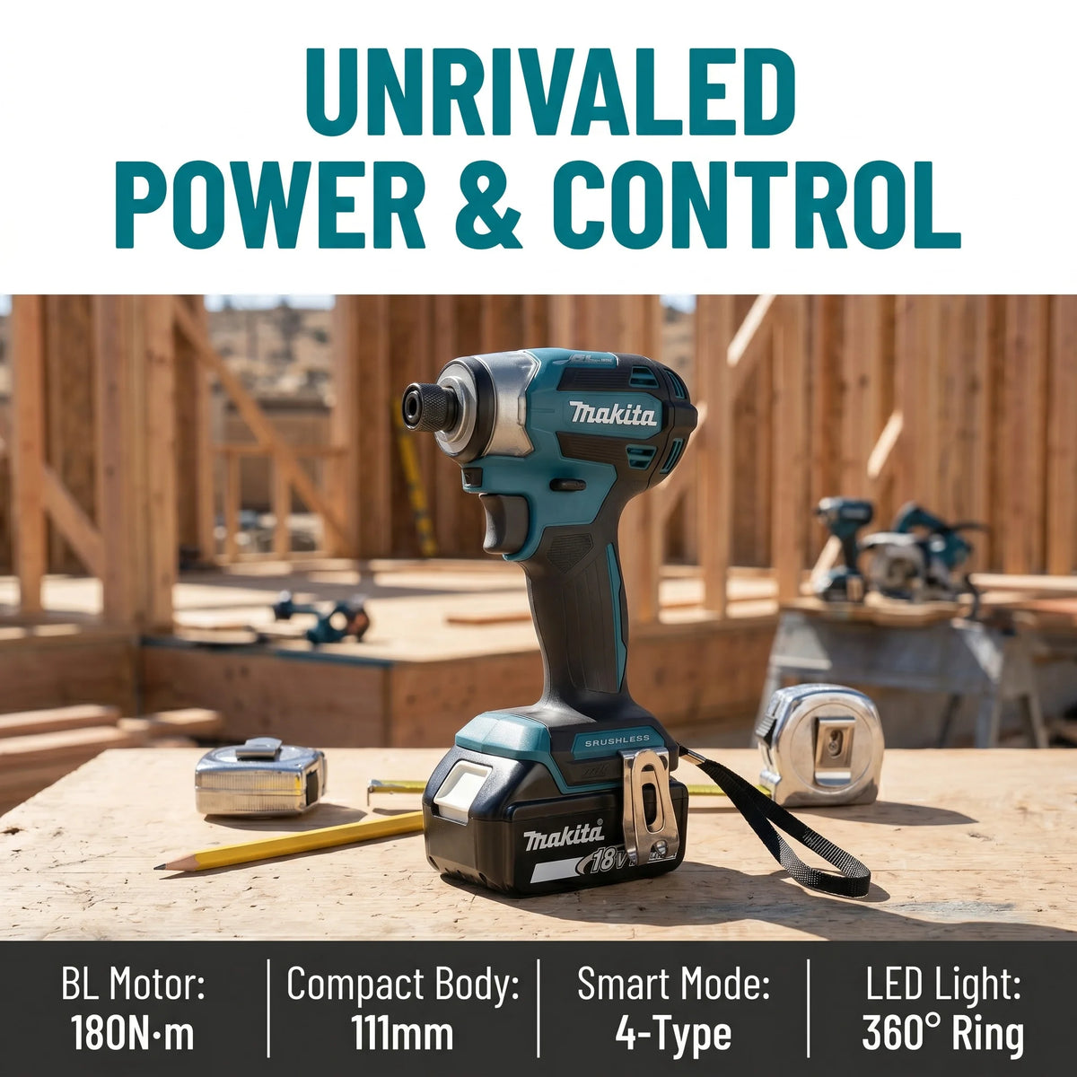 Makita DTD173 | 18V Brushless Impact Driver | EU