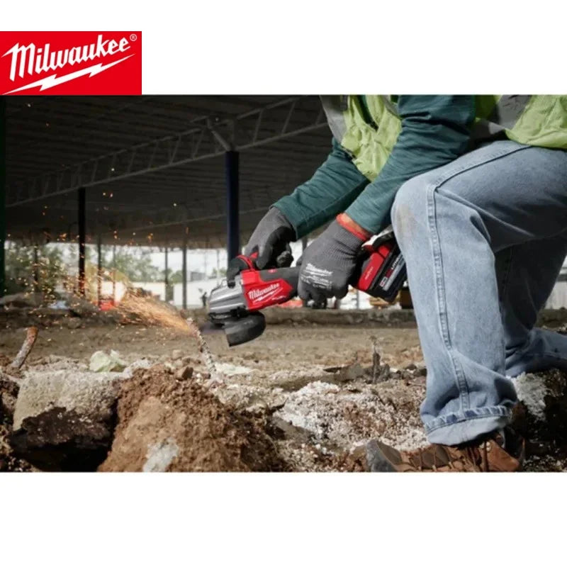 Milwaukee-Compatible 18V | 125 mm Brushless Angle Grinder