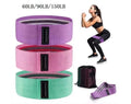 Set 3 Bandas de Resistencia Glúteos | Extra Anchas 8.3cm | 3 Niveles | Yoga Gym Fitness