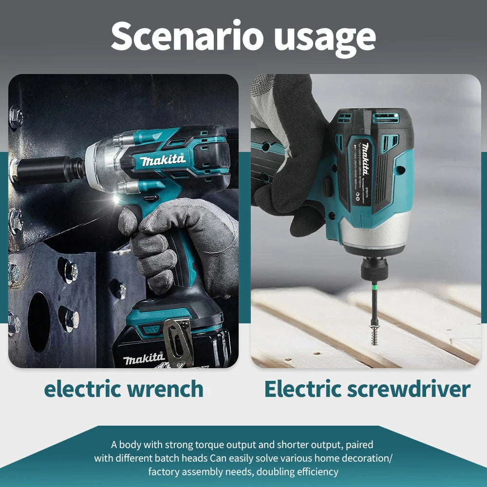 Makita DTD173 / DTW285 | 18V Brushless Impact Tools | Tool Set