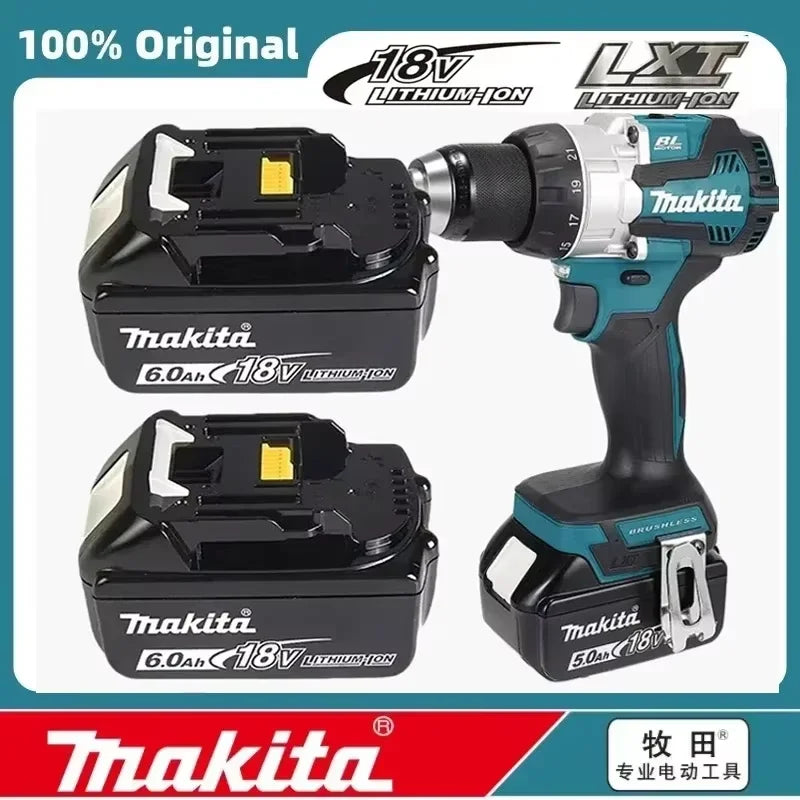 Makita 18V LXT Batteries | 3Ah-9Ah | Chargers & DDF487 Kits