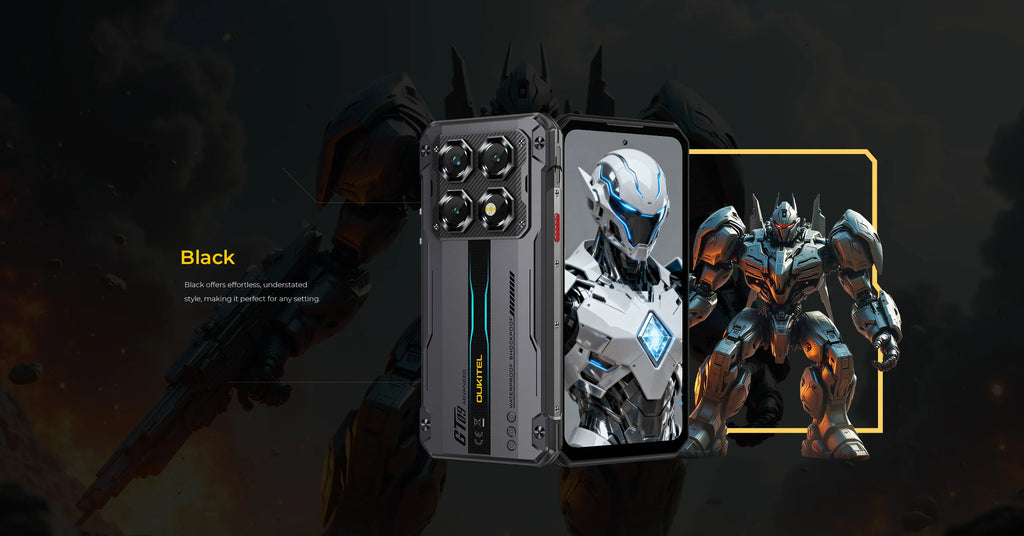 OUKITEL WP60 | Rugged Smartphone 5G 10000mAh 108MP 120Hz | Android 15 NFC