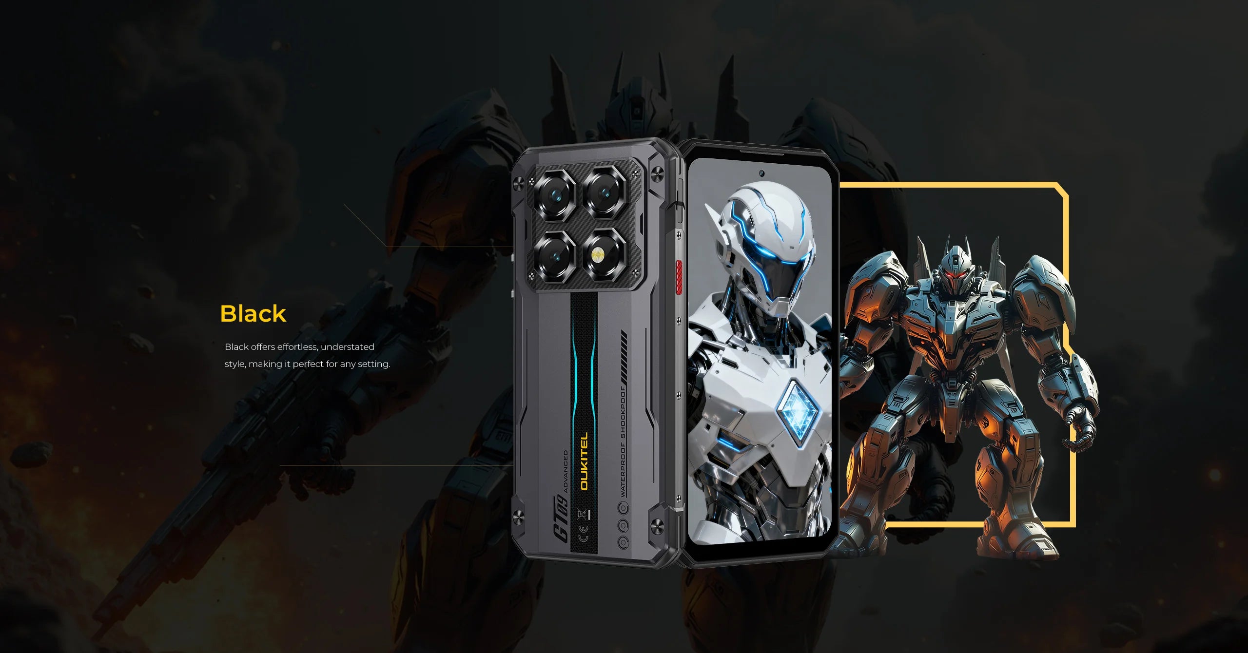 OUKITEL WP60 | Rugged Smartphone 5G 10000mAh 108MP 120Hz | Android 15 NFC