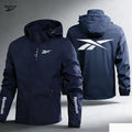 Reebok Men's Hooded Jacket | Removable Hood & Zip Front | Outdoor Casual Wear