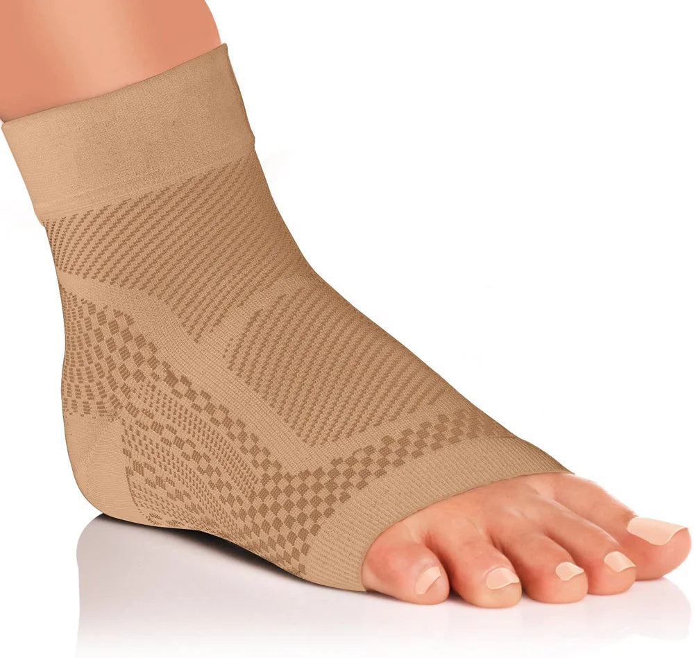 Ankle Brace Compression Sleeve | Plantar Fasciitis & Arch Support | Sports & Recovery