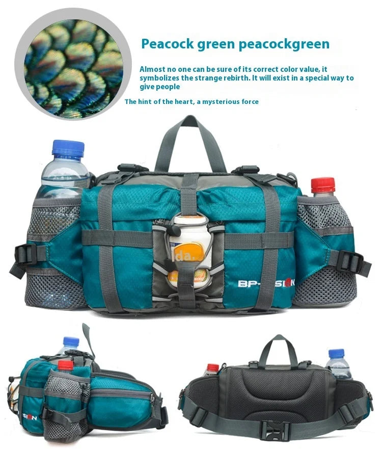 Outdoor Waist Pack | 5L Polyester Design | Hiking & Cycling