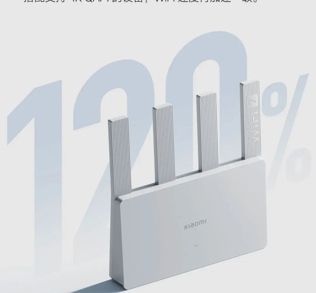 Xiaomi Router BE3600 WiFi 7 Mesh | MLO Doble Banda | 3600Mbps | Qualcomm 4-Core | VPN | Gaming | MiWiFi